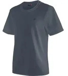 T-Shirt MAIER SPORTS "Walter", Herren, Gr. S, grau, 100% Polyester, Rundhals, Shirts