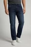 camel active Regular-fit-Jeans mit Leder-Badge