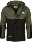 Softshelljacke ARCTIC SEVEN "ASRenaldoo", Herren, Gr. S, gr&uuml;n (olive, schwarz),