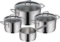 Silit Topf-Set "Extra Cook Induktion, Kochgeschirr-Set mit Glasdeckel,