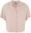 URBAN CLASSICS Kurzarmshirt "Urban Classics Damen Ladies Resort Shirt" 1 Stk.