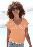 T-Shirt ELBSAND "Leila", Damen, Gr. XXL (44), orange, Jersey, Obermaterial: 50%