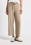 Stoffhose STREET ONE, Damen, Gr. 34, L&auml;nge 26, beige (safari beige), Stoff, 100%