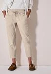 Jogger Pants CECIL, Damen, Gr. XXL, L&auml;nge 26, beige (boulder beige), Web, 66%
