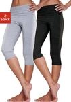 Vivance active Caprileggings mit Gummibund, Loungewear