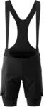 Gonso Fahrradhose "Essential Shorts 2in1 M" Enganliegende Radhose mit Tr&auml;ger und