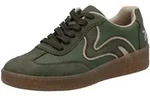 Plateausneaker RIEKER SPORT, Damen, Gr. 41, gr&uuml;n (oliv), Lederimitat, Schuhe