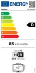 SAMSUNG QLED-Fernseher "GQ75Q8FAAU QLED-Fernseher", Energieeffizienz: D (A-G),