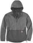 Outdoorjacke CARHARTT "Anorak", Herren, Gr. M, grau (dunkelgrau), Obermaterial: 100%