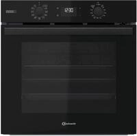 BAUKNECHT Einbaubackofen "BBA2S85PU1K" mit 1-fach-Teleskopauszug mit