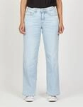 Weite Jeans GANG "GANG Jeans Wide Fit 94CARLOTTA", Damen, Gr. 25, denim blau,