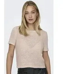ONLY Kurzarmpullover "ONLSUNNY S/S PULLOVER NOOS KNT" Kunstfaser, regular fit
