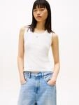 Tommy Jeans Tanktop "TJW ESSENTIAL RIB TANK EXT" mit gerippter Struktur