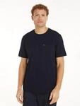 T-Shirt TOMMY HILFIGER "ESSENTIAL SOLID POCKET TEE", Herren, Gr. XXL, blau...