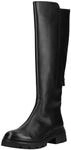 Stiefel GABOR "Gabor Stiefel Leder", Damen, Gr. 38, schwarz, Leder, Schuhe Stiefel