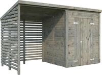 Palmako Gartenhaus "Leif 3,0+2,9 m&sup2;"