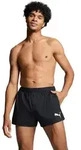 Badeshorts PUMA "PUMA SWIM MEN SHORT SHORTS 1P", Herren, Gr. XS, N-Gr, schwarz, Web,