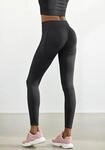 LASCANA Seamless Leggings "Po Push Up" mit Rippstruktur und Shapingeffekt,...