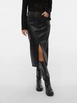 Vero Moda Lederimitatrock "VMVERI HR CALF PL SKIRT NOOS"
