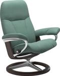 Stressless Relaxsessel "Consul" mit Signature Base, Gr&ouml;&szlig;e M, Gestell Wenge
