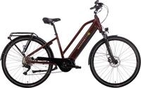 SAXONETTE "Premium Sport (Trapez)" 10 Gang Kettenschaltung Mittelmotor 250 W Pedelec,