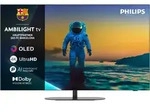 PHILIPS OLED-Fernseher "55OLED810/12", Energieeffizienz: G (A-G), schwarz, 55 &prime;&prime;,