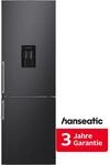 Hanseatic K&uuml;hl-/Gefrierkombination "HKGK18560CDBI" 186 cm hoch 60 cm breit inkl. 3
