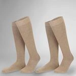 Hudson Kniestr&uuml;mpfe "ONLY 2-PACK" 2er Pack, Komfortbund mit weitem Fu&szlig;ausschnitt