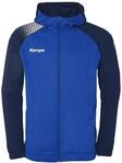 Trainingsjacke KEMPA "Kapuzenjacke Ambition 28 Kids", Jungen, Gr. 116, blau (royal,