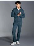 Jogginganzug TRIGEMA "TRIGEMA Freizeitanzug-Set", Herren, Gr. M, blau (jeans,