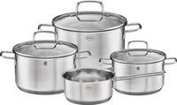 R&Ouml;SLE Topf-Set "Basic Line" Set, je 1 Kochtopf &Oslash; 16/20/24 cm, 1x Stielkasserolle &Oslash;