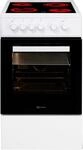 BAUKNECHT Elektro-Standherd "B5V5KMW" Hydrolyse Umluftbackofen mit 6 Funktionen und