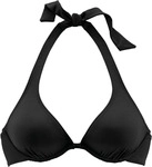 B&uuml;gel-Bikini-Top BENCH. "Perfect", Damen, Gr. 42, Cup B, schwarz, Microfaser,