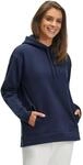 Hoodie FALKE "FALKE Hoodie", Damen, Gr. S, blau (space blau (6116)), Sweatshirts