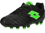 Fu&szlig;ballschuh LOTTO "Stadio 705", Herren, Gr. 43, schwarz (schwarz, gr&uuml;n),