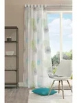 Gardine HEINE HOME Gr. 3, gr&uuml;n, B:140cm H:225cm, Polyester, Gardinen, Gardine