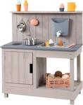 Outdoor-Spielk&uuml;che MUDDY BUDDY "Mud Expert, warmgrau", grau (warmgrau),