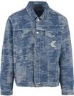 Karl Kani Jeansjacke "Karl Kani OG K Distress Camo OS Denim Jacket" 1 Stk. tlg. ohne