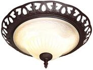 TRIO LEUCHTEN Deckenleuchte "Rustica", braun (braun, hellbeige), 1 Stk., Leuchten,