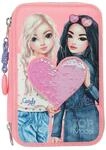 Depesche Buntstift "3-Fach Federtasche inkl. Stifte TOPModel 20,5 x 14,3 x 7,5 cm