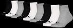 PUMA Kurzsocken "PUMA KIDS PLAIN QUARTER 9P ECOM" 9 Paar, mit rutschfestem Bund