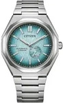 Automatikuhr CITIZEN "Super Titanium Zenshin 60", silber (titansilberfarben,