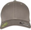 Flex Cap FLEXFIT "Flexfit Unisex Flexfit Organic Cotton Cap", Gr. S/M, palegrau, 98%