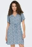 ONLY Minikleid "ONLEVIDA S/S SHORT DRESS WVN NOOS" Viskose, regular fit,...