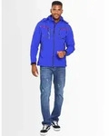 Softshelljacke ARCTIC SEVEN "ASPierr", Herren, Gr. S, blau, Obermaterial: 96%