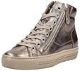 Sneaker PAUL GREEN "Paul Green Sneaker Leder", Damen, Gr. 38, beige, Leder, Schuhe