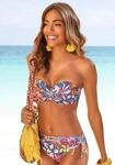 Vivance B&uuml;gel-Bandeau-Bikini-Top "Leilani" in getwisteter Optik