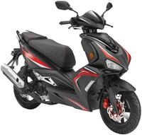 Luxxon Motorroller "F18" 50 cm&sup3; 45 km/h Euro 5 2,9 abschlie&szlig;bares Staufach, 2
