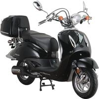 Alpha Motors Motorroller "Retro Firenze" 50 cm&sup3; 25 km/h Euro 5 2,72 mit Topcase, mit