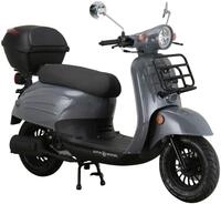 Alpha Motors Motorroller "Adria" 50 cm&sup3; 45 km/h Euro 5 3,1 Set, inkl. Topcase, mit